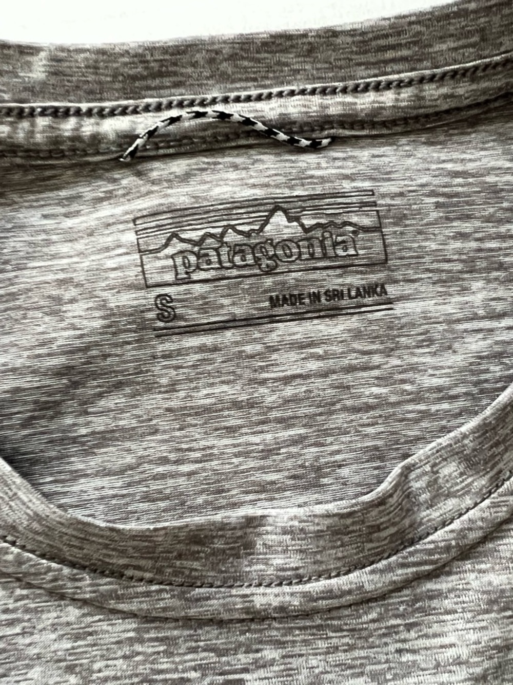 Patagonia Men’s S Capilene Cool Daily T shirt Gray